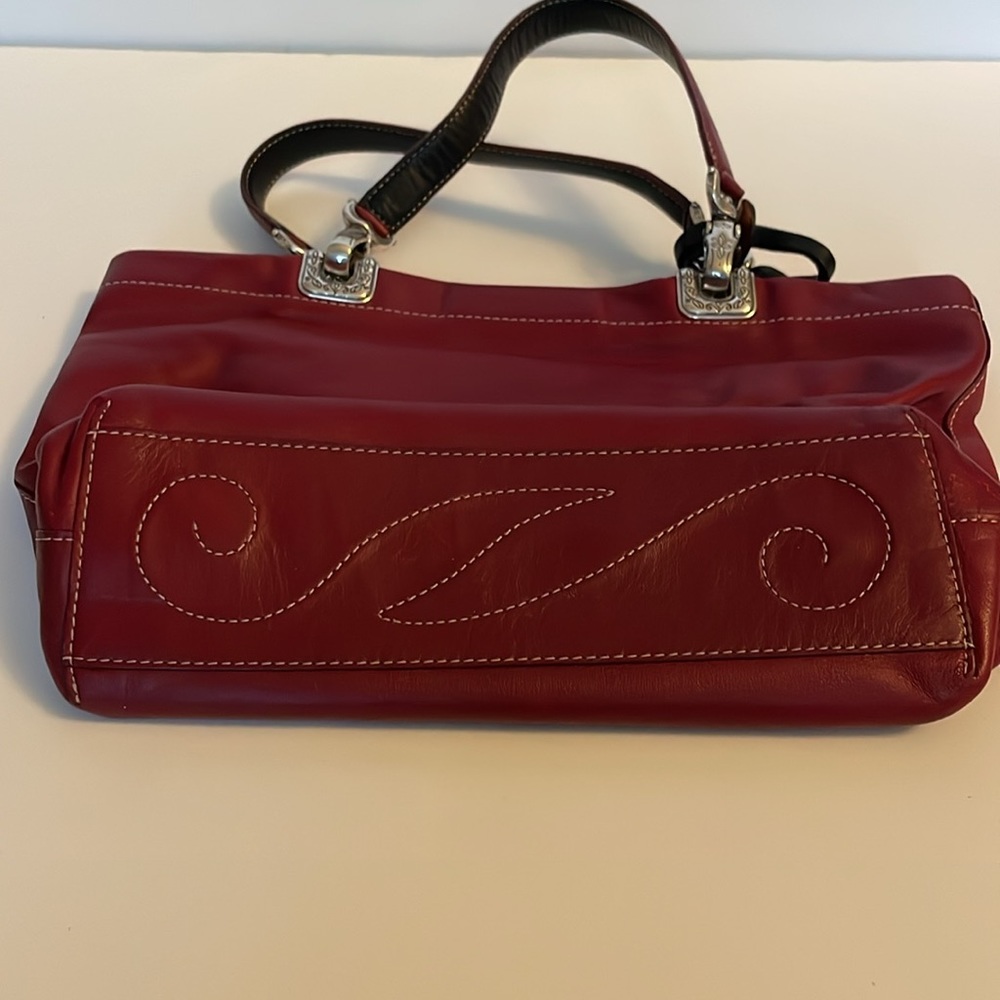 Brighton Red leather purse with heart Valentine’s Day gift handbag pocketbook - Picture 7 of 13